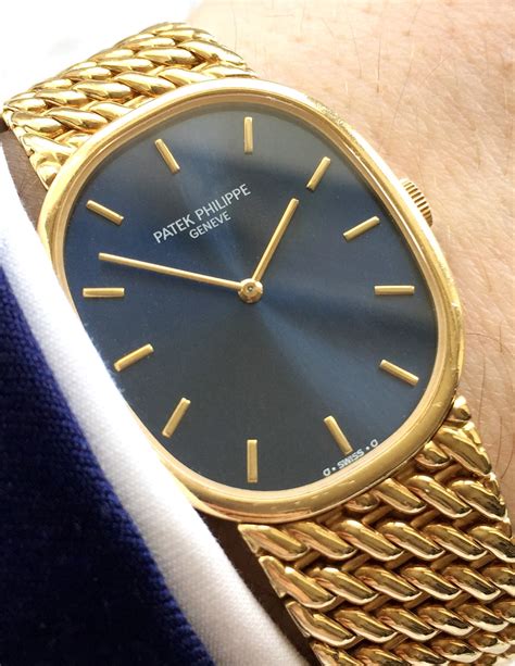 vintage patek philippe golden ellipse|vintage patek philippe rare.